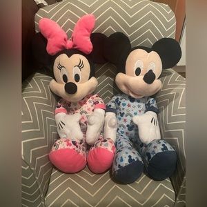 Mickey and Minnie Plush Toys
